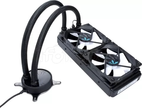 Photo de Kit Watercooling AIO Fractal Design Celsius S - 240mm (Noir/blanc)