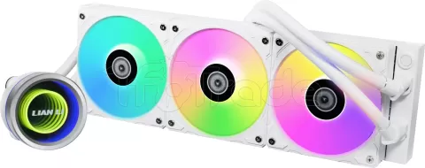 Photo de Kit Watercooling AIO Lian Li Galahad II Trinity RGB - 360mm (Blanc)