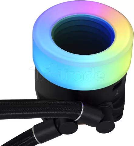 Photo de Kit Watercooling AIO Lian Li Galahad II Trinity RGB - 360mm (Noir)