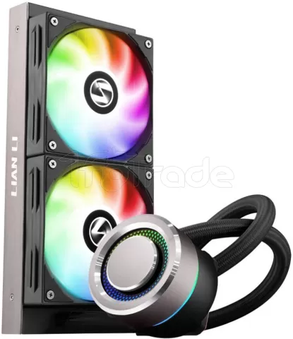 Photo de Kit Watercooling AIO Lian Li Galahad RGB 240mm (Noir)