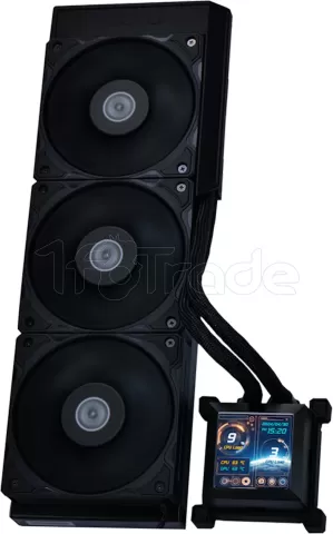 Photo de Kit Watercooling AIO Lian Li HydroShift S - 360mm (Noir)