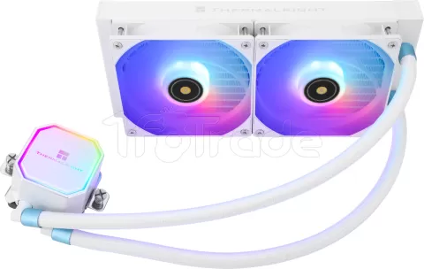 Photo de Kit Watercooling AIO Thermalright Frozen Prism RGB - 240mm (Blanc)