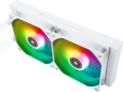 Photo de Kit Watercooling AIO Thermalright Frozen Prism RGB - 240mm (Blanc)