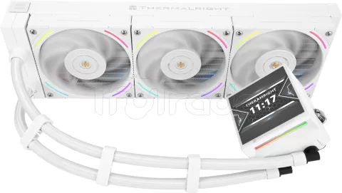 Photo de Kit Watercooling AIO Thermalright Hyper Vision RGB - 360mm (Blanc)