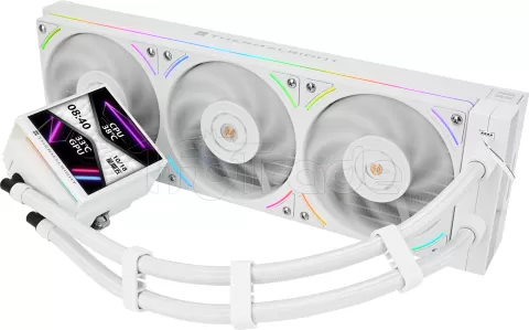 Photo de Kit Watercooling AIO Thermalright Hyper Vision UB RGB - 360mm (Blanc)