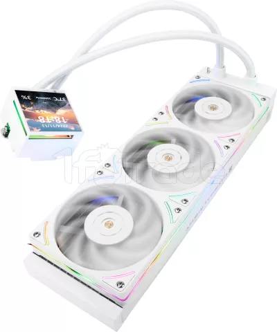 Photo de Kit Watercooling AIO Thermalright Hyper Vision UB RGB - 360mm (Blanc)