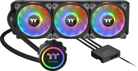 Photo de Kit Watercooling AIO Thermaltake Floe DX RGB - 360mm (Noir)