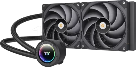 Photo de Kit Watercooling AIO Thermaltake ToughLiquid Ex Pro RGB - 240mm (Noir)