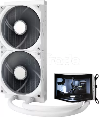 Photo de Kit Watercooling AIO Tryx Panorama - 280mm (Blanc)