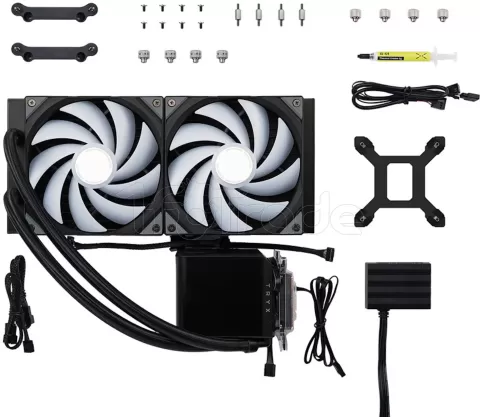 Photo de Kit Watercooling AIO Tryx Panorama RGB - 280mm (Noir)