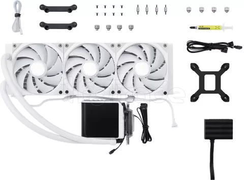 Photo de Kit Watercooling AIO Tryx Panorama RGB - 360mm (Blanc)