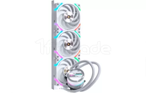 Photo de Kit Watercooling AIO Valkyrie Dragonfang RGB - 360mm (Blanc)