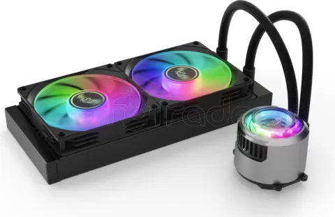 Photo de Kit Watercooling AIO Valkyrie Jarn RGB - 240mm (Noir)