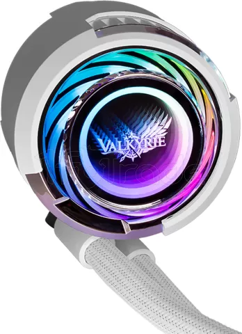 Photo de Kit Watercooling AIO Valkyrie Jarn RGB - 280mm (Blanc)