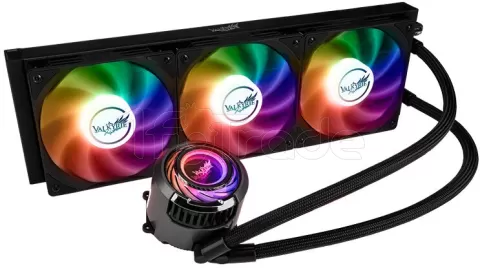 Photo de Kit Watercooling AIO Valkyrie Jarn RGB - 360mm (Noir)