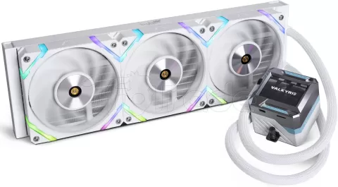 Photo de Kit Watercooling AIO Valkyrie Syn RGB - 360mm (Blanc)