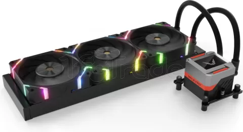 Photo de Kit Watercooling AIO Valkyrie Syn RGB - 360mm (Noir)