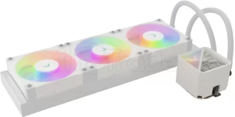 Photo de Kit Watercooling AIO Valkyrie V-Lite RGB - 360mm (Blanc)