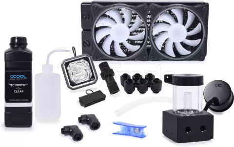 Photo de Kit Watercooling Alphacool Core Storm ST30 - 240mm (Noir)