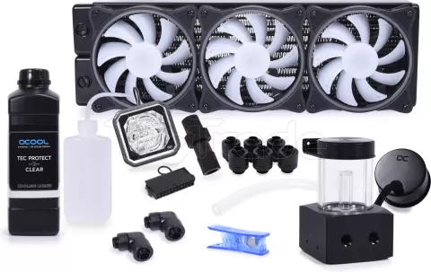 Photo de Kit Watercooling Alphacool Core Storm ST30 - 360mm (Noir)