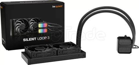 Photo de Kit Watercooling be quiet! Silent Loop 3 RGB - 240mm (Noir)