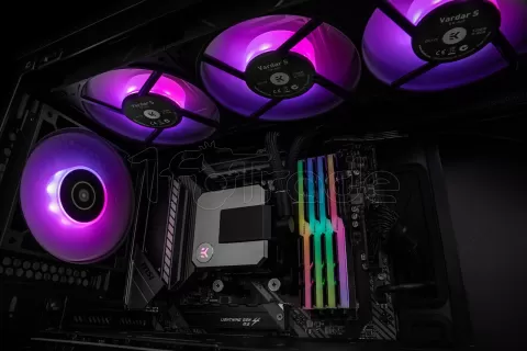 Photo de Kit Watercooling Ekwb AIO Elite RGB 360mm (Noir)