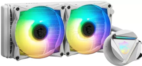 Photo de Kit Watercooling MSI Mag CoreLiquid R V2 RGB - 240mm (Blanc)