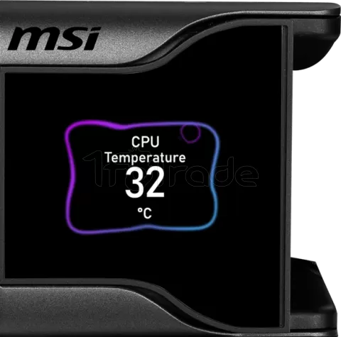 Photo de Kit Watercooling MSI Meg CoreLiquid S - 360mm (Noir)