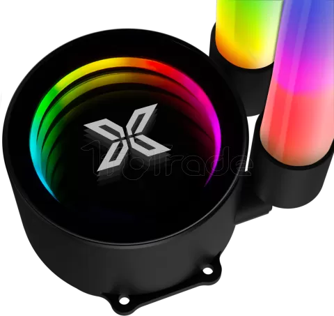 Photo de Kit Watercooling Xigmatek Neon Aqua RGB - 240mm (Noir)