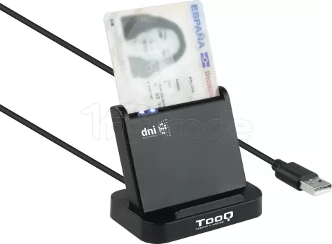 Photo de Lecteur de Cartes à puce TooQ TQR-220B USB 2.0