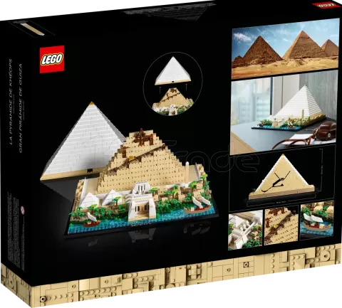 Photo de Lego Architecture 21058 - La grande pyramide de Gizeh