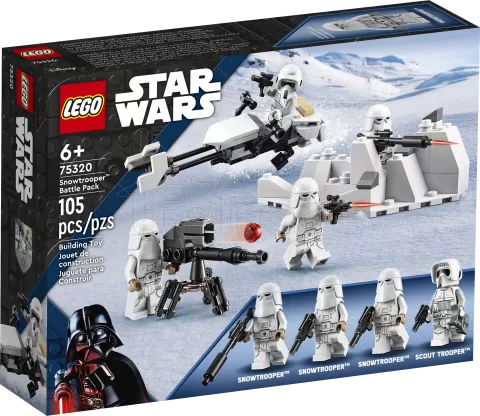 Photo de Lego Star Wars 75320 - Pack de combat Snowtrooper