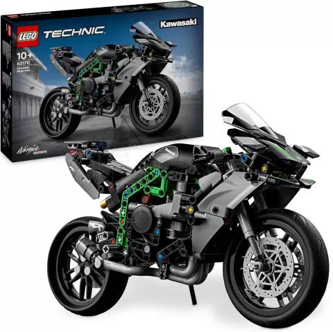 Photo de Lego Technic 42170 - Moto Kawasaki Ninja H2R