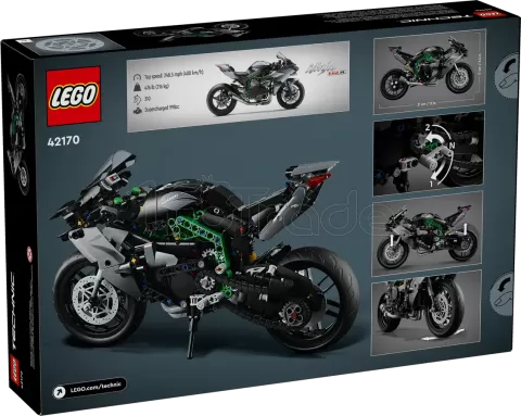 Photo de Lego Technic 42170 - Moto Kawasaki Ninja H2R