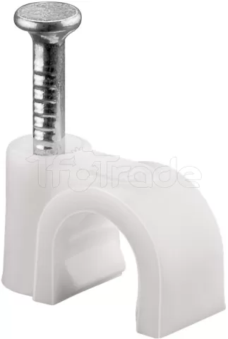 Photo de Lot de 100 Attache-fils Goobay Ø6mm (Blanc)