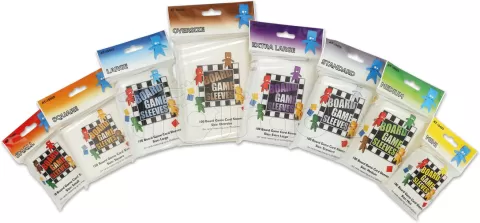 Photo de Lot de 100 Sleeves Board Game 57x89mm (Transparent)