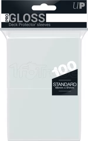 Photo de Lot de 100 Sleeves Ultra Pro Format Standard 66x91mm (Transparent)