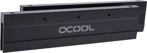 Photo de Lot de 2 Dissipateurs thermiques pour Mémoire Ram Alphacool D-RAM module (Noir)