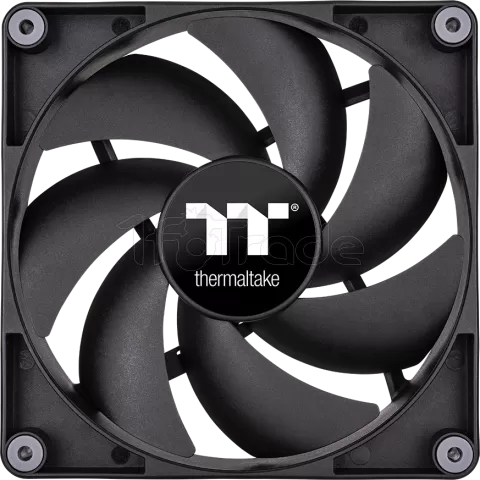 Photo de Lot de 2 Ventilateurs de boitier Thermaltake CT - 12cm (Noir)