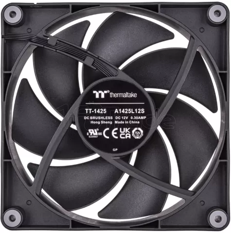 Photo de Lot de 2 Ventilateurs de boitier Thermaltake CT - 14cm (Noir)