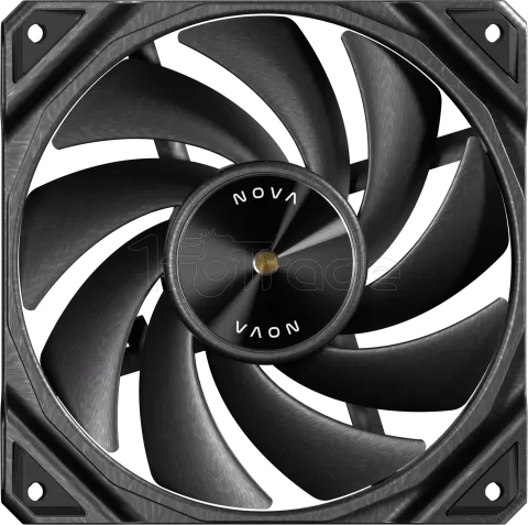 Photo de Lot de 3 Ventilateurs de boitier Antec Nova - 12cm (Noir)