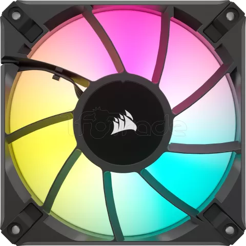 Photo de Lot de 3 Ventilateurs de boitier Corsair iCue AF Elite RGB - 12cm (Noir)