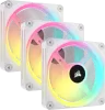 Photo de 3x Corsair iCue Link QX120 blanc