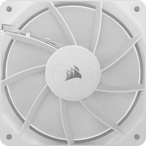 Photo de Lot de 3 Ventilateurs de boitier Corsair RS - 12cm (Blanc)