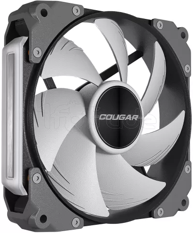 Photo de Lot de 3 Ventilateurs de boitier Cougar Apolar RGB - 12cm (Noir)