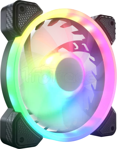 Photo de Lot de 3 Ventilateurs de boitier Cougar Vortex VX RGB 12cm (Noir)