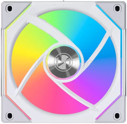 Photo de Lot de 3 Ventilateurs de boitier Lian Li Uni Fan SL-Infinity RGB - 12cm (Blanc)