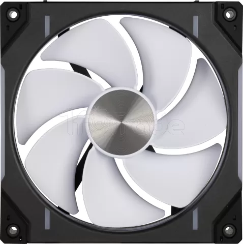 Photo de Lot de 3 Ventilateurs de boitier Phanteks D30 Reverse Airflow RGB - 14cm (Noir)