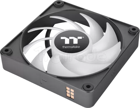 Photo de Lot de 3 Ventilateurs de boitier Thermaltake CT EX RGB - 12cm (Noir)