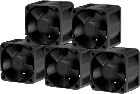 Photo de Lot de 5 Ventilateurs de serveur Arctic S4028-15K - 4cm (Noir)